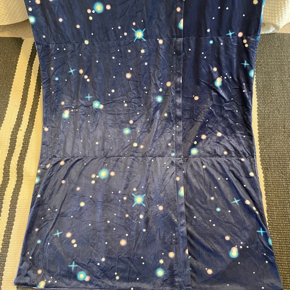 Space / Galaxy Floor Pillow Bed Lounger Cover, Cozy & Stylish Seating - Picture 9 of 10